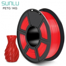 Filamento Sunlu PETG 1kg red